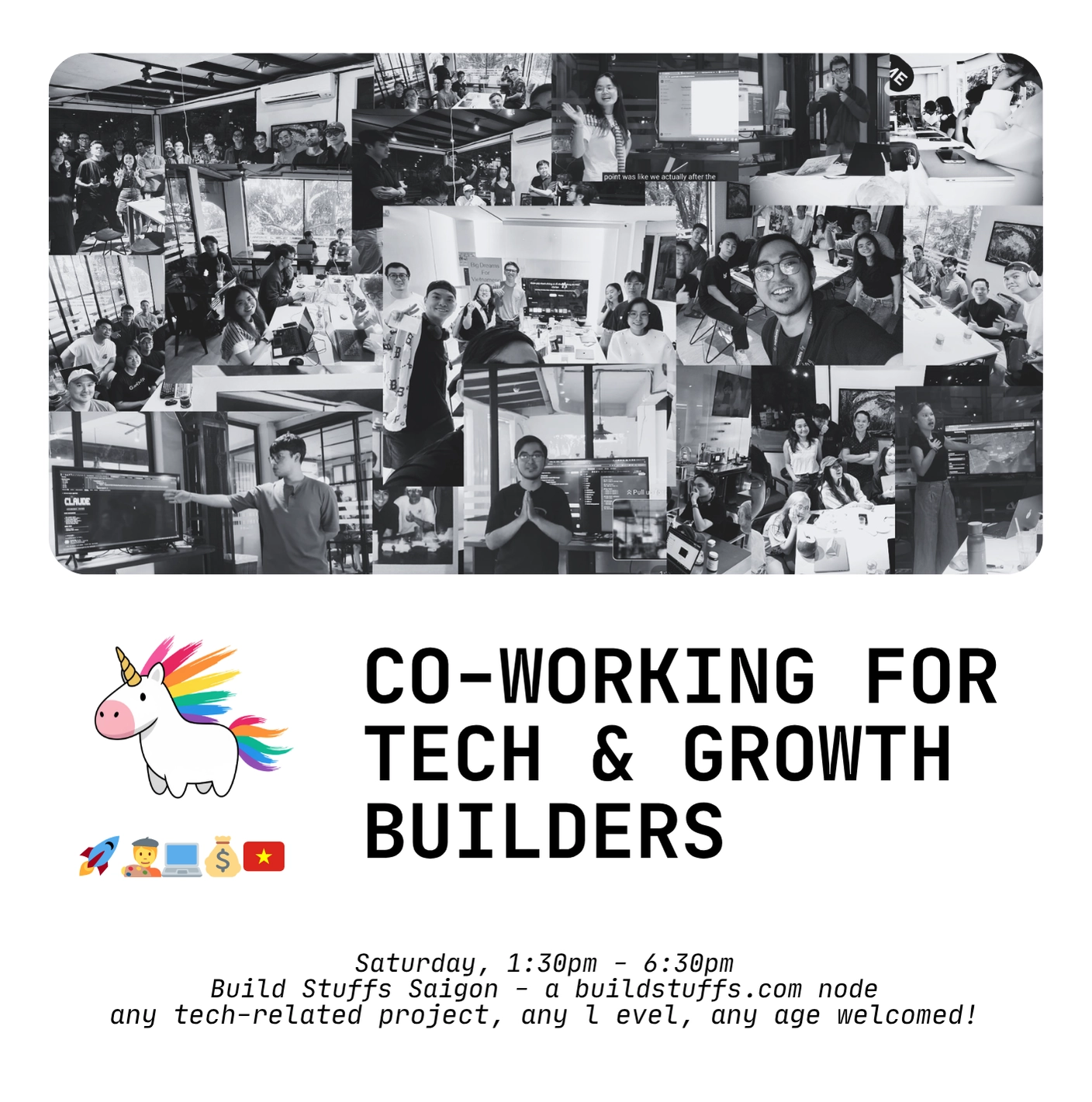 Co-working for Tech & Growth Builders - BS29