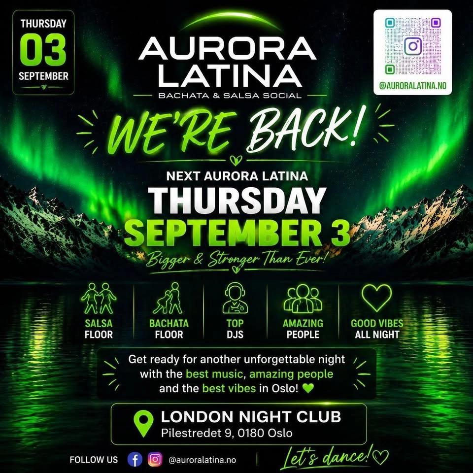 Aurora latina Vol.10 Bachata and Salsa night
