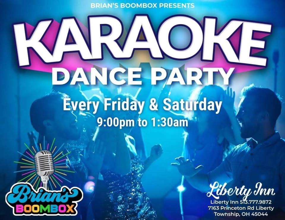Karaoke/Dance Party with DJ Brian at the Liberty Inn
