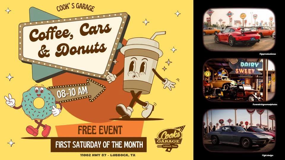 Cook’s Garage Coffee, Cars & Donuts