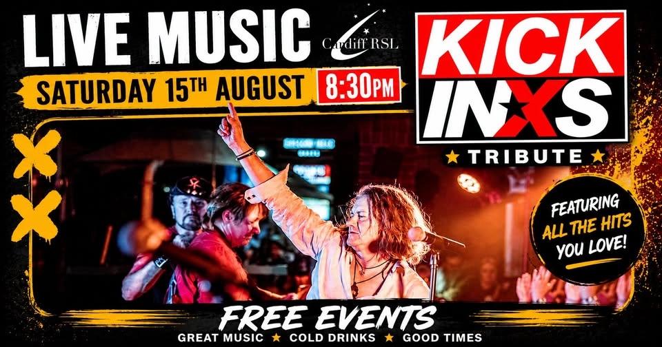 KICK - INXS Tribute at Cardiff RSL