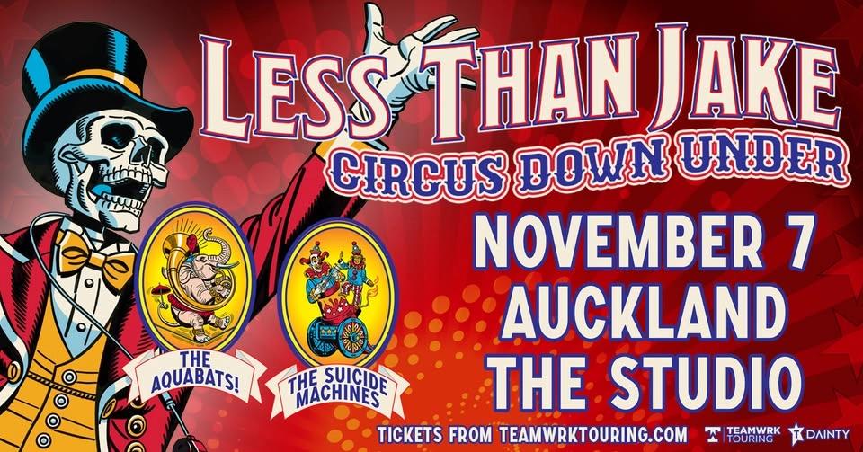 Less Than Jake - 'Circus Down Under' Tour | Auckland