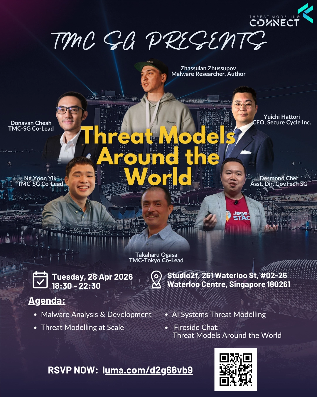 TMC-SG Community Night: Threat Models around the World