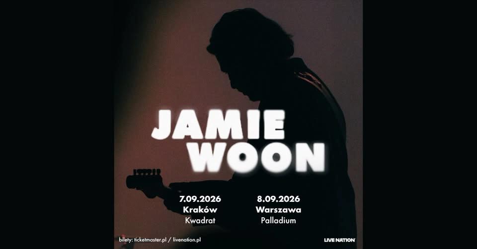 Jamie Woon - Official Event, 8.09.2026, Palladium, Warszawa