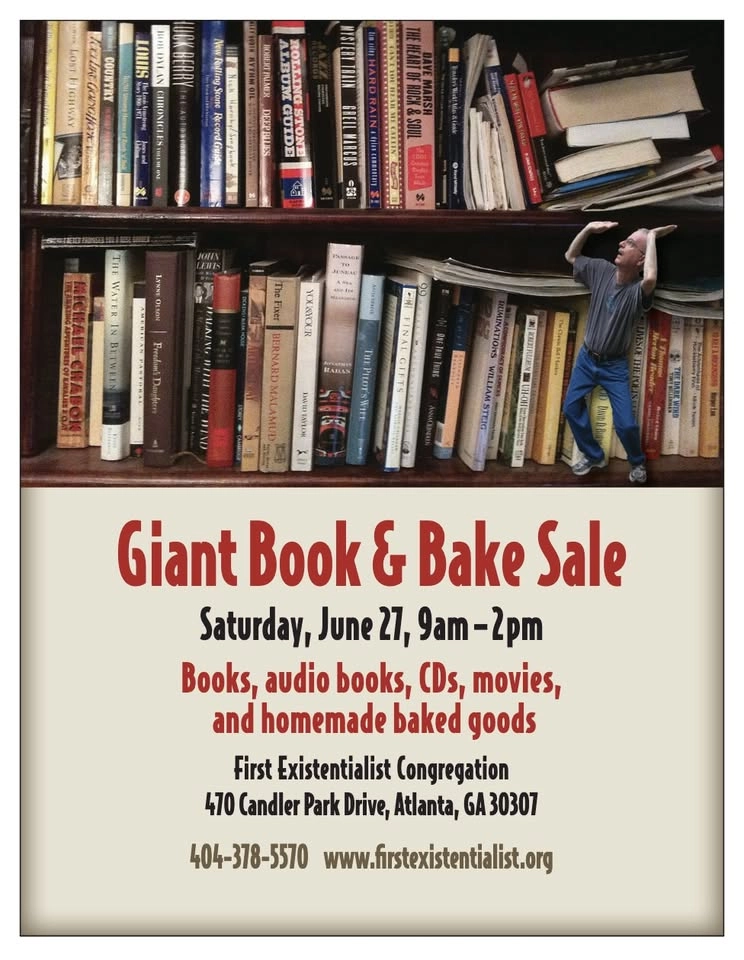 Giant Book & Bake Sale