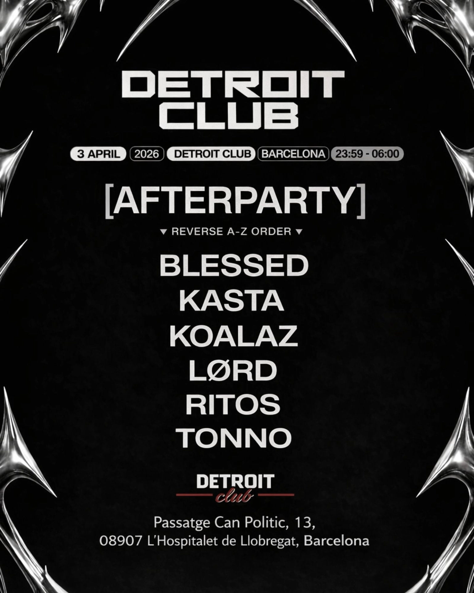 AFTER PARTY NO OFICIAL