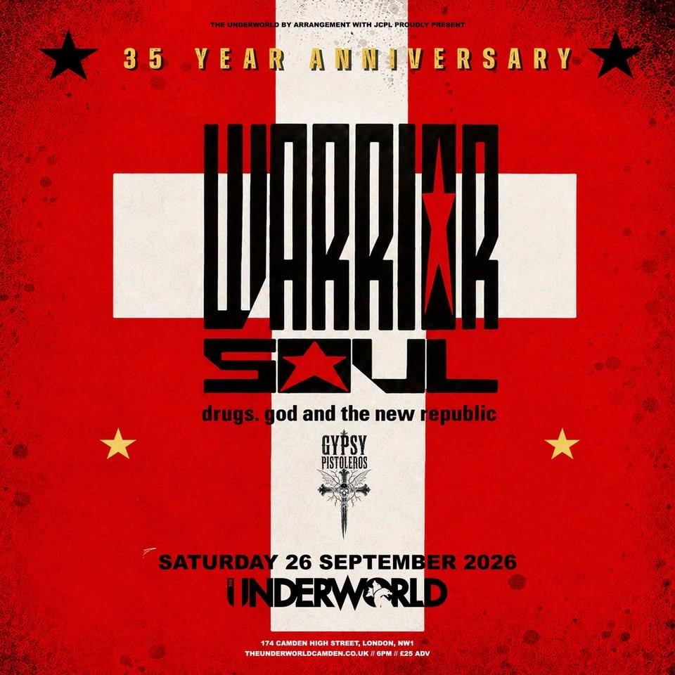WARRIOR SOUL at The Underworld - London
