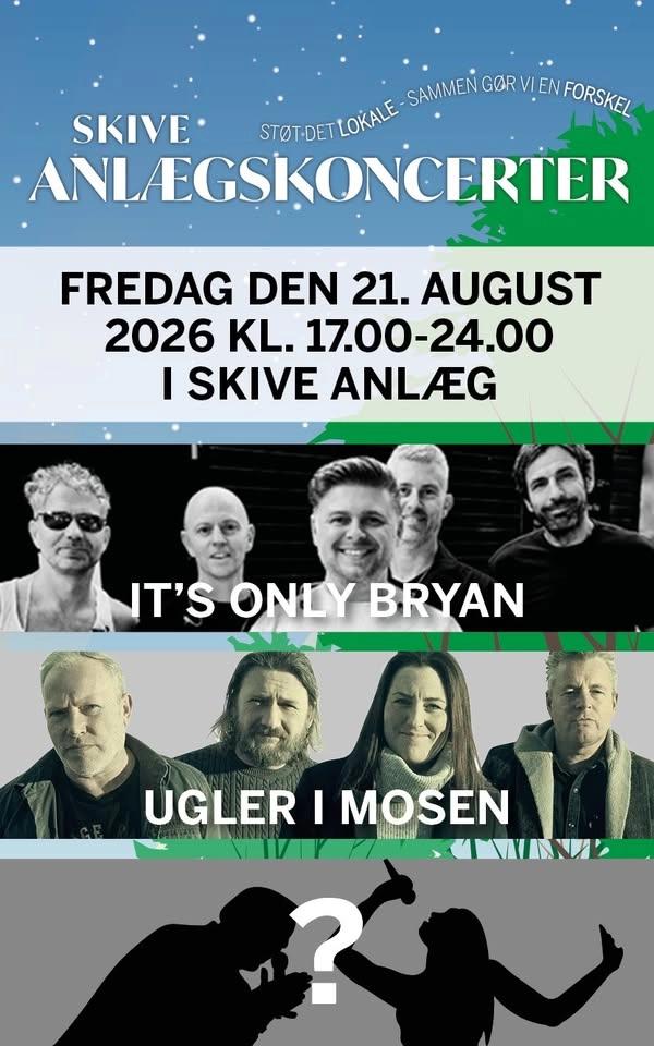 Anlægskoncert fredag d.21 August