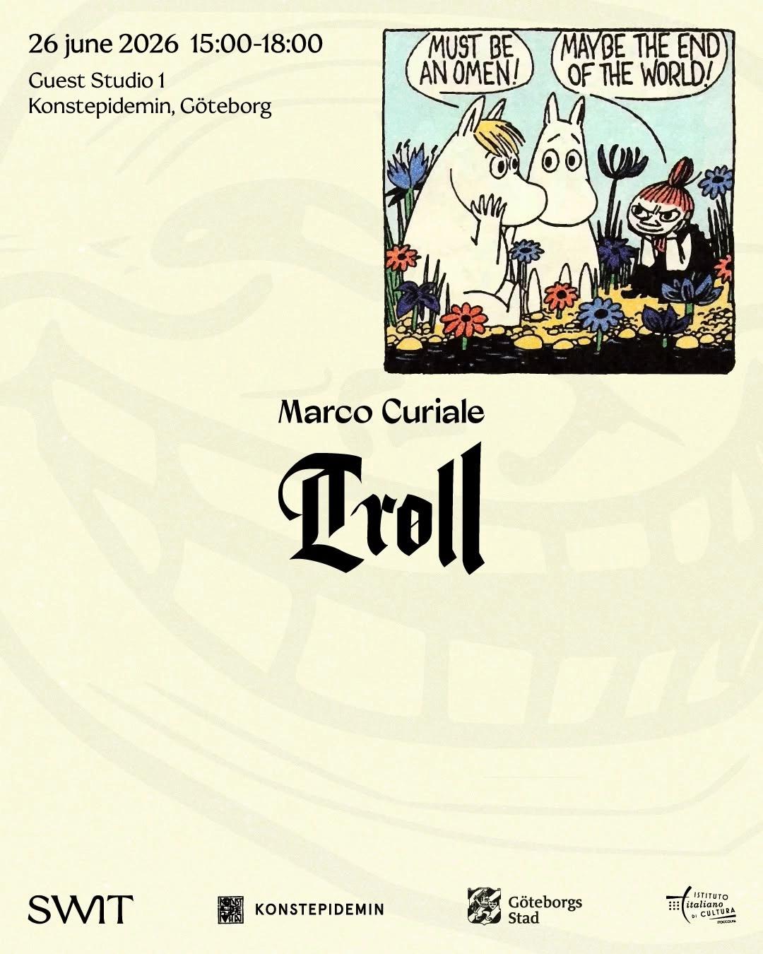 Marco Curiale – Troll (Open Studio)