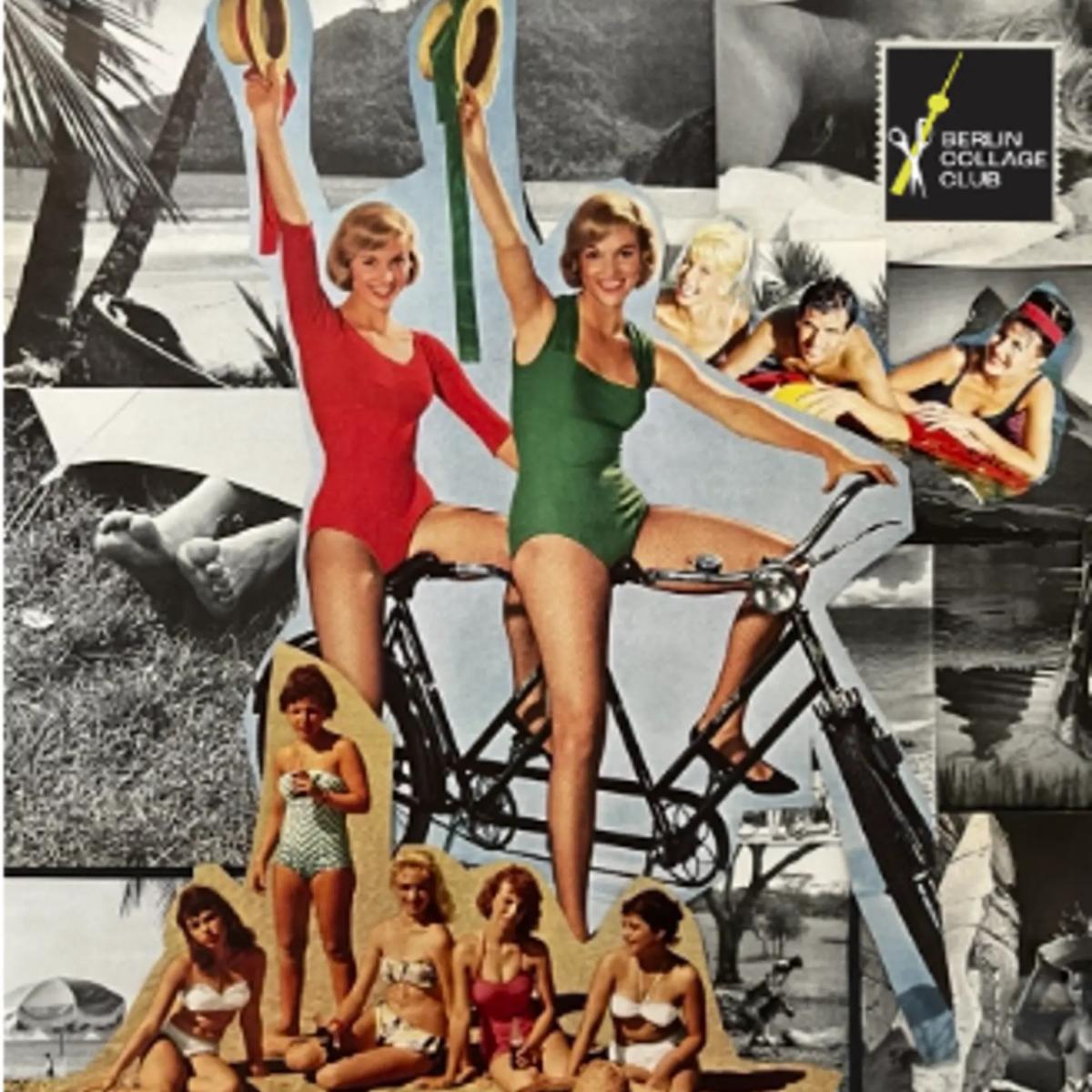 Berlin Collage Club: Summer Wanderlust Collage Workshop (28€ Cover)