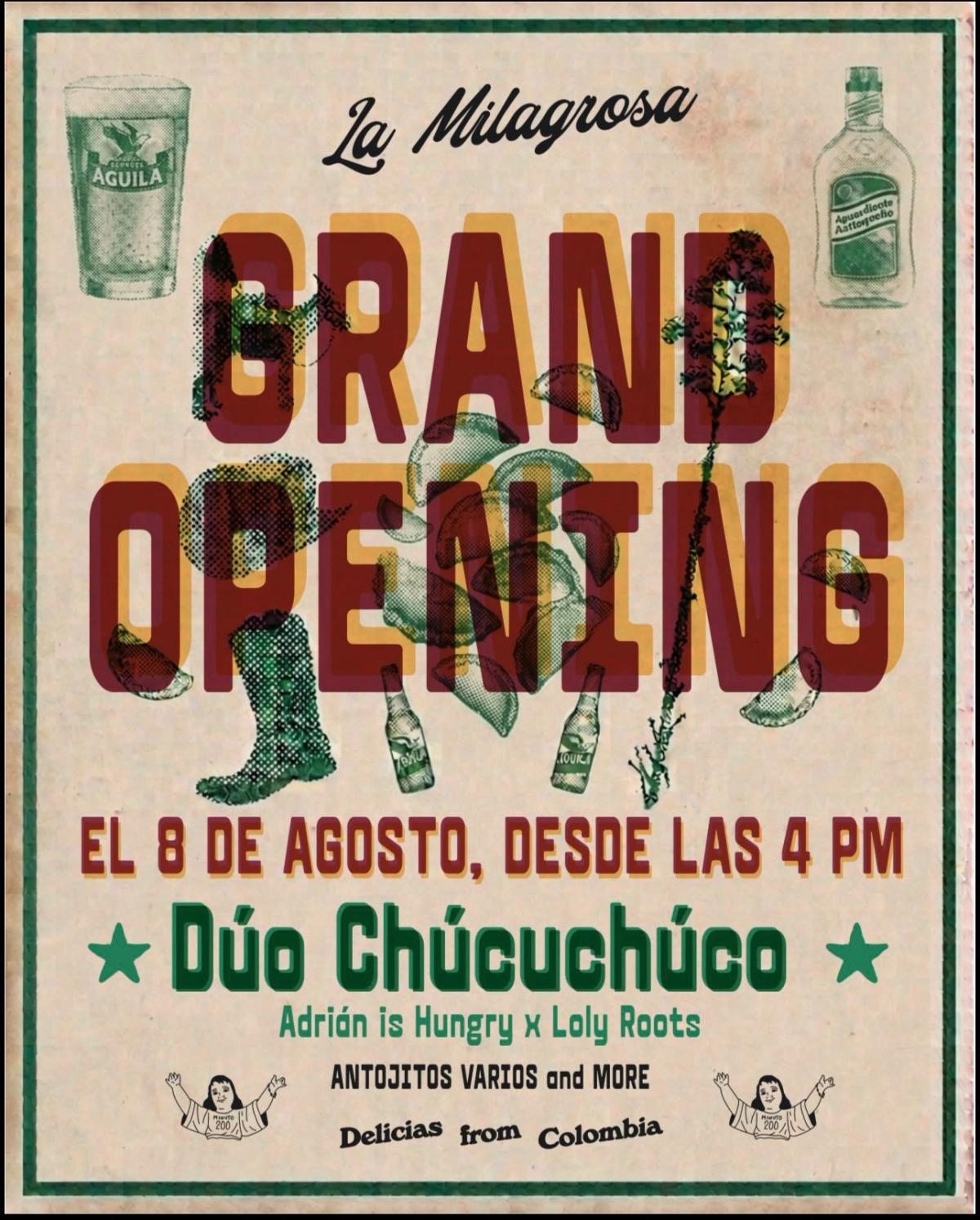 Grand Opening: Salsamentaria La Milagrosa