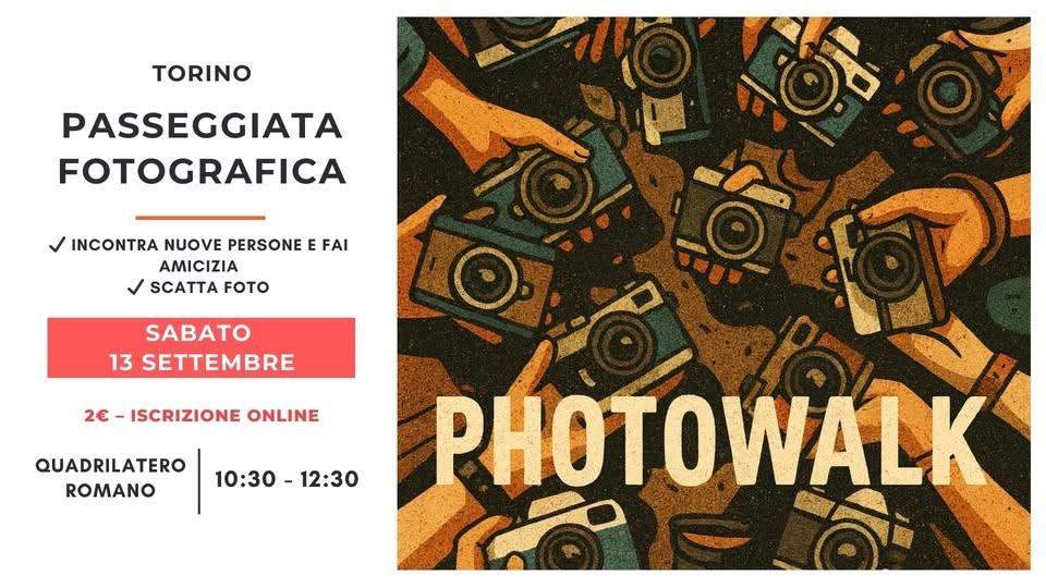 📸 Incontri amichevoli & passeggiata fotografica / Make friends & Photowalk Meetup