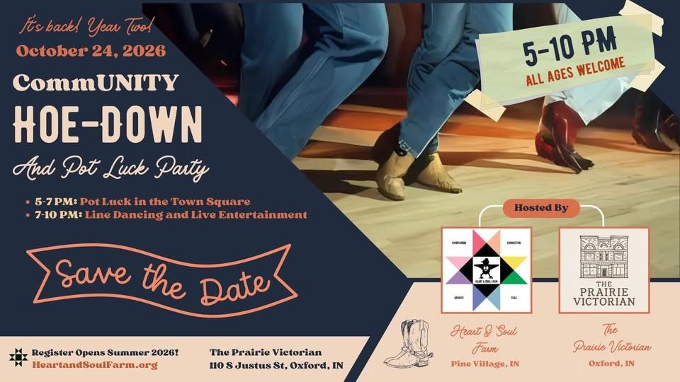 Save the Date: CommUNITY Hoe-Down & Pot Luck Party