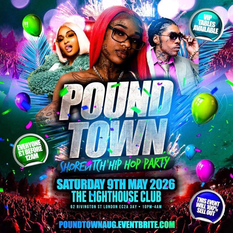 Pound Town - Shoreditch Hip Hop Party