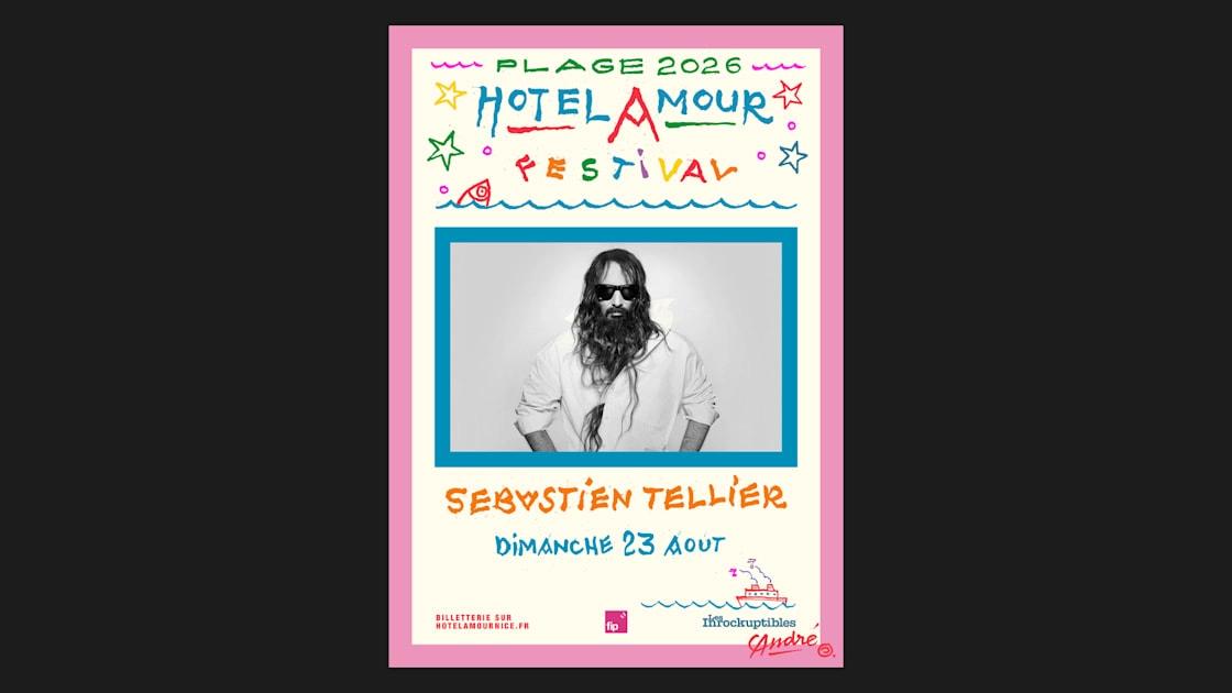 Sébastien Tellier À La Plage De L'hotel Amour