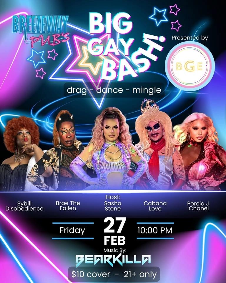 Breezeway's Big Gay Bash!