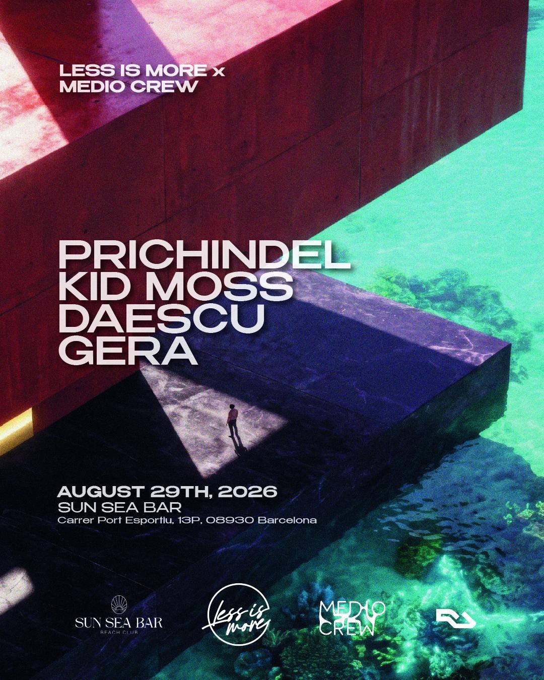 Less is More x Medio Crew presents Prichindel