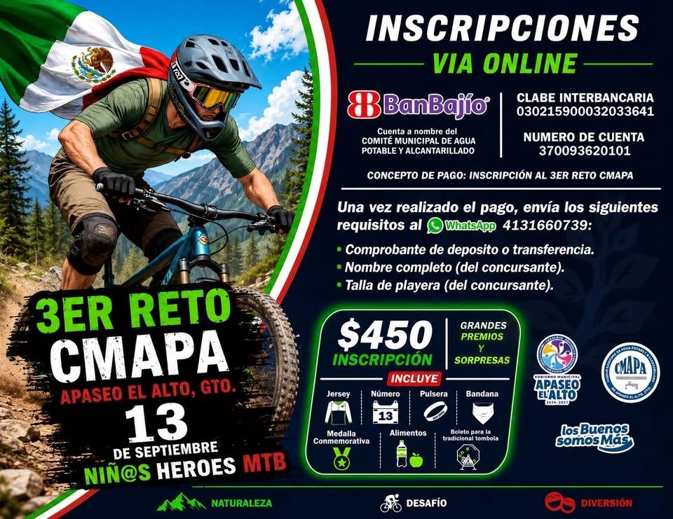 3ER RETO CMAPA APASEO EL ALTO