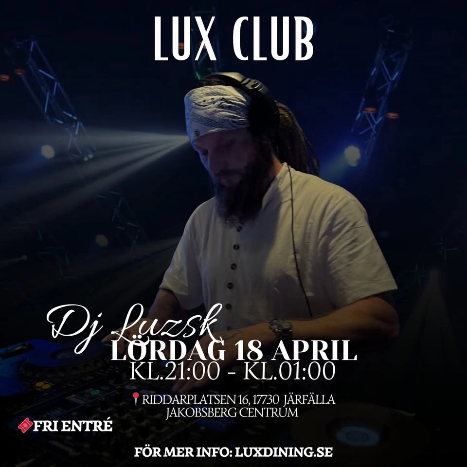 LUX CLUB – DJ LUZAK 🪩🎧🔥