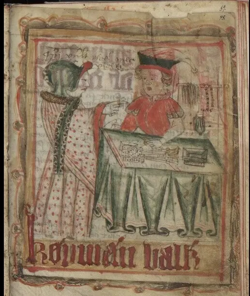 Hosor, helvetesfönster och houppelander – hur klädde man sig på medeltiden?