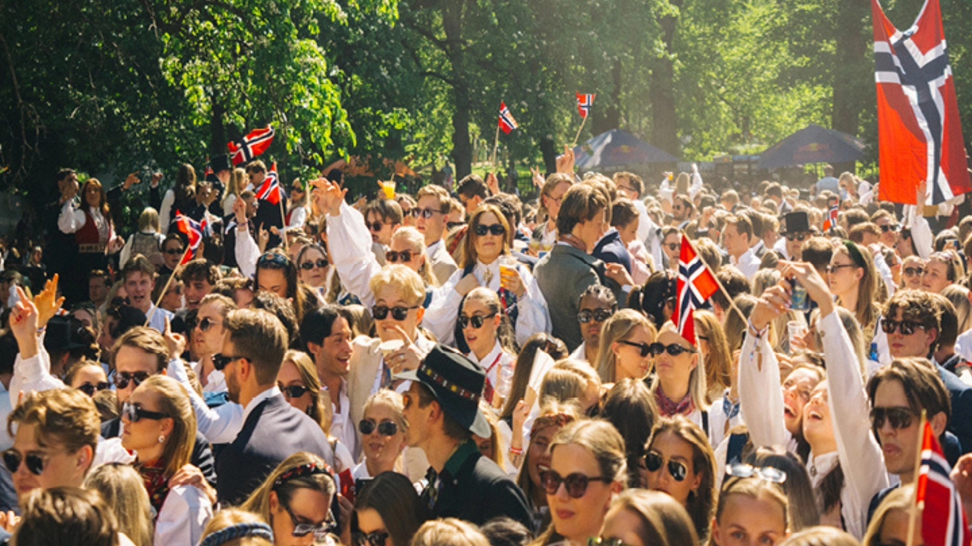 17. Mai i `Lille Slottsparken`