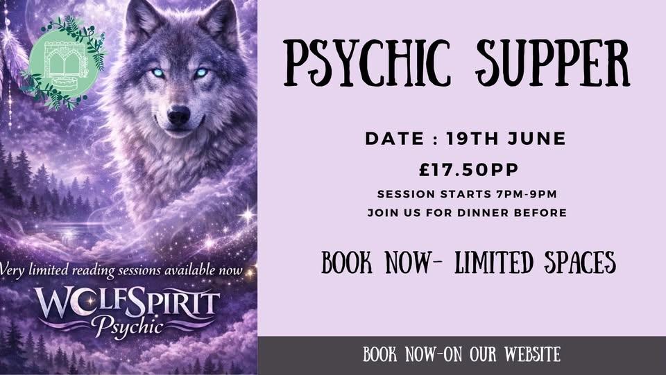 Psychic Supper with Wolf Spirit Psychic