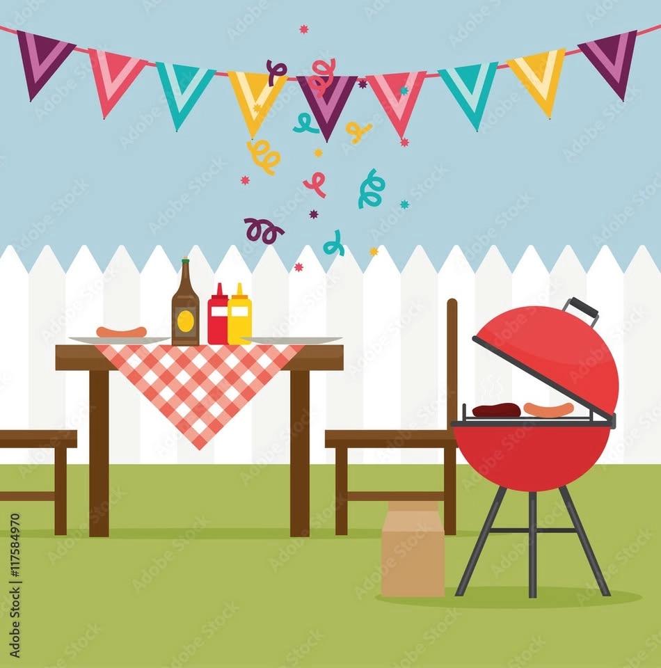 Grillkväll junimånad