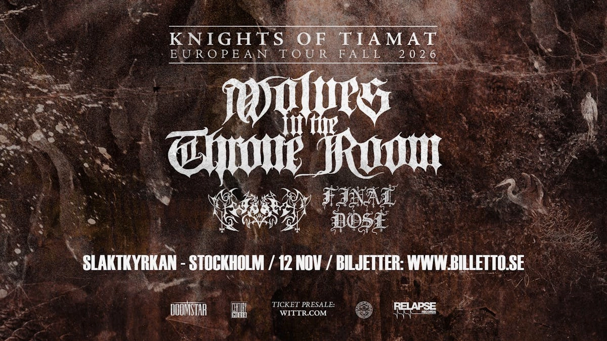 Wolves in the Throne Room + Worms + Final Dose | Slaktkyrkan