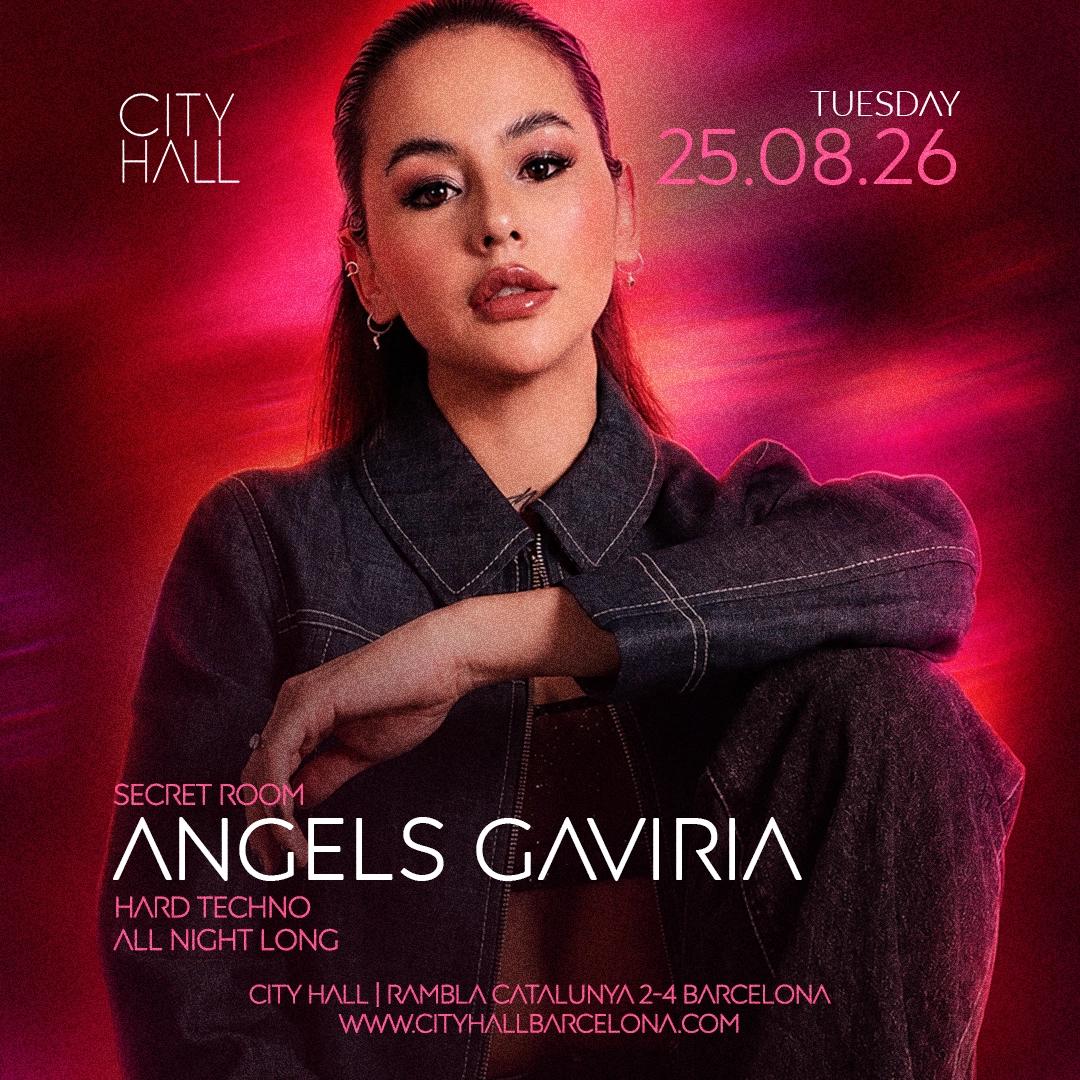 ANGELS GAVIRIA ALL NIGHT LONG at SECRET ROOM II Hard Techno II DOWNLOAD FREE PASS