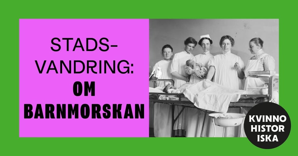 Stadsvandring: Om barnmorskan