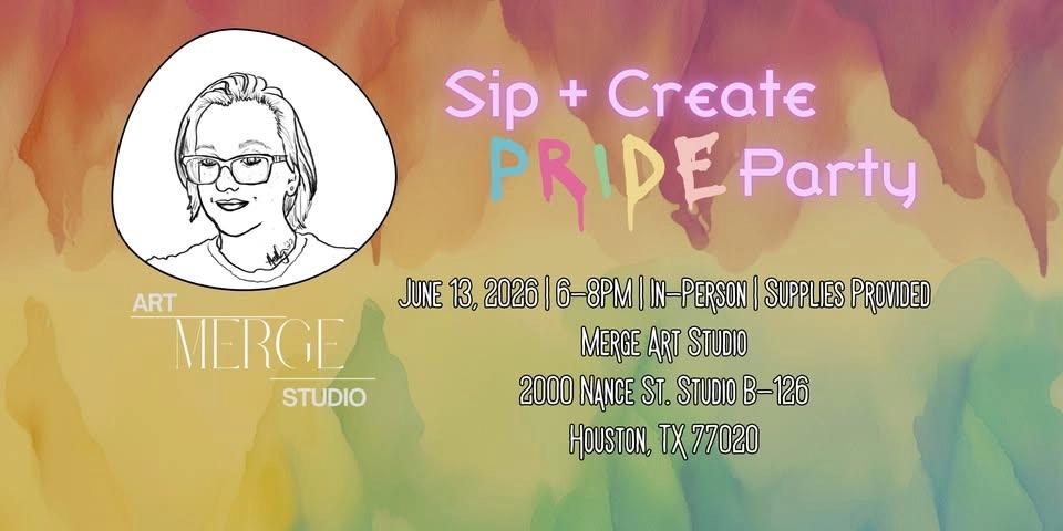 Sip and Create Pride Party