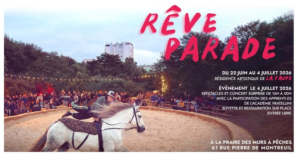 Rêve Parade aux Murs à Pêches