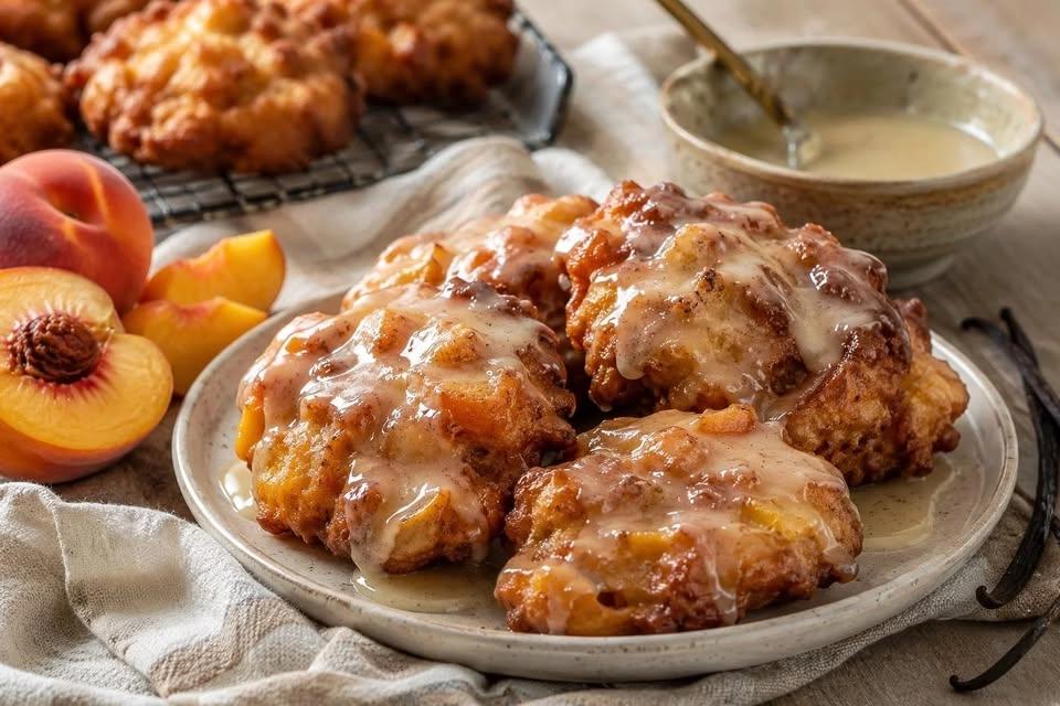 Summer Peach Fritters — Florida Academy of Baking
