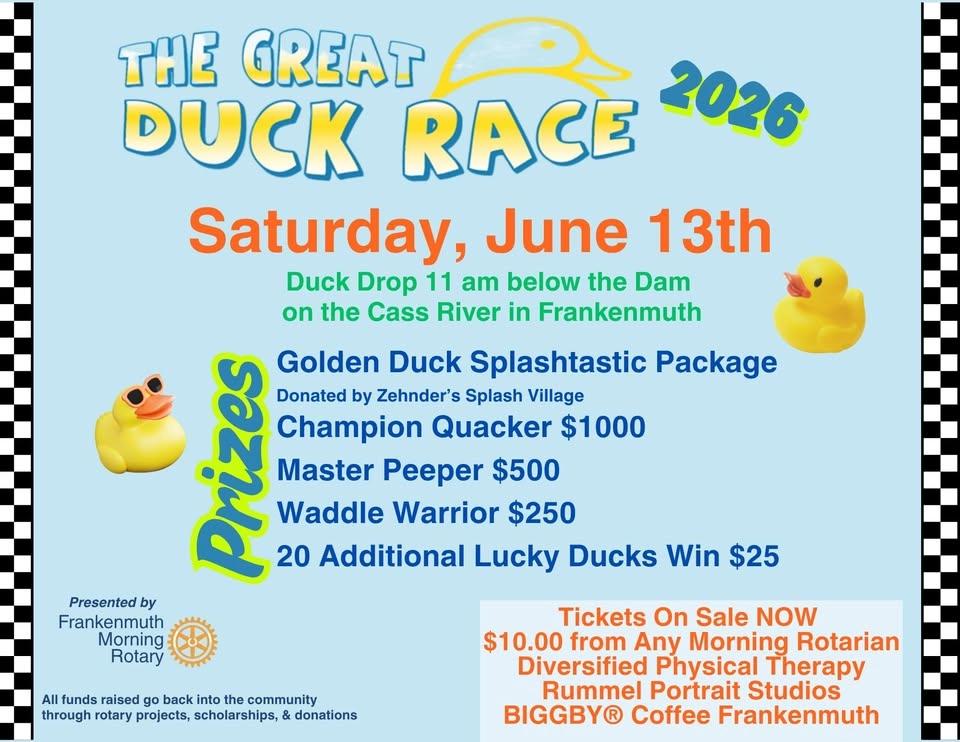 The Great Duck Race 2026