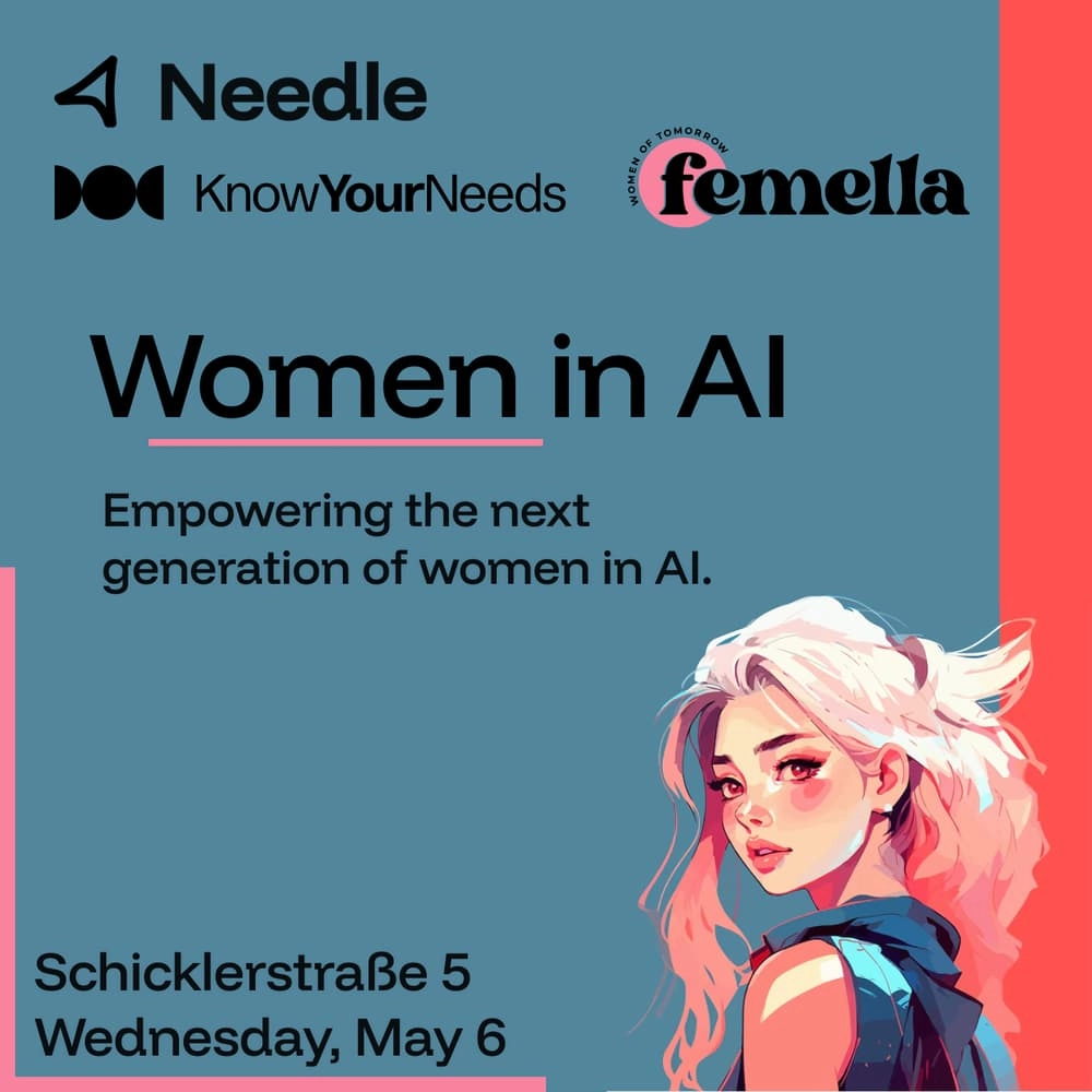 Women in AI. Femella x Needle