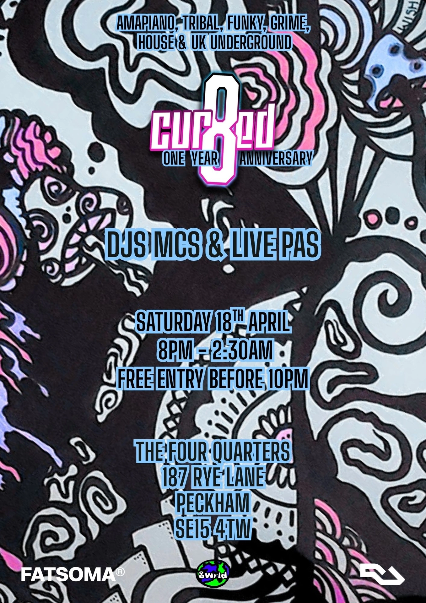 Cur8ed One Year Anniversary