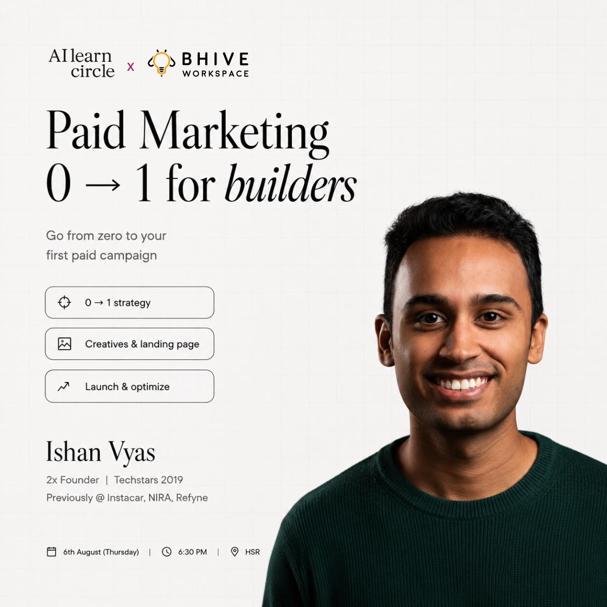 Paid marketing 0 - 1 for builders