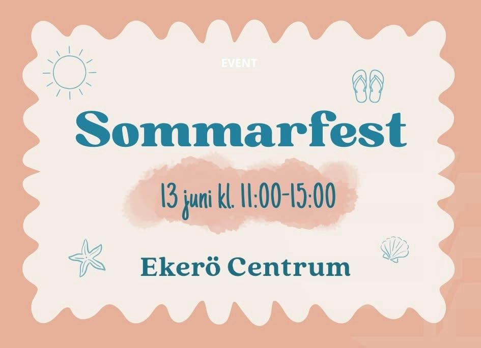 Sommarfest i Ekerö Centrum