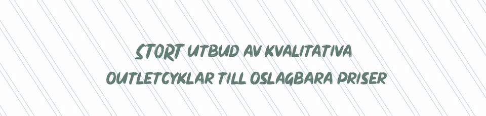 Stor utförsäljning av cyklar till super priser!