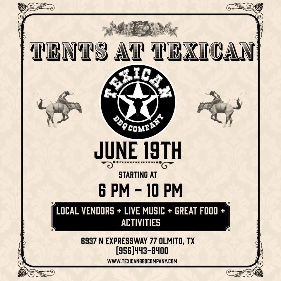 TENTS AT TEXICAN: NIGHT MARKET