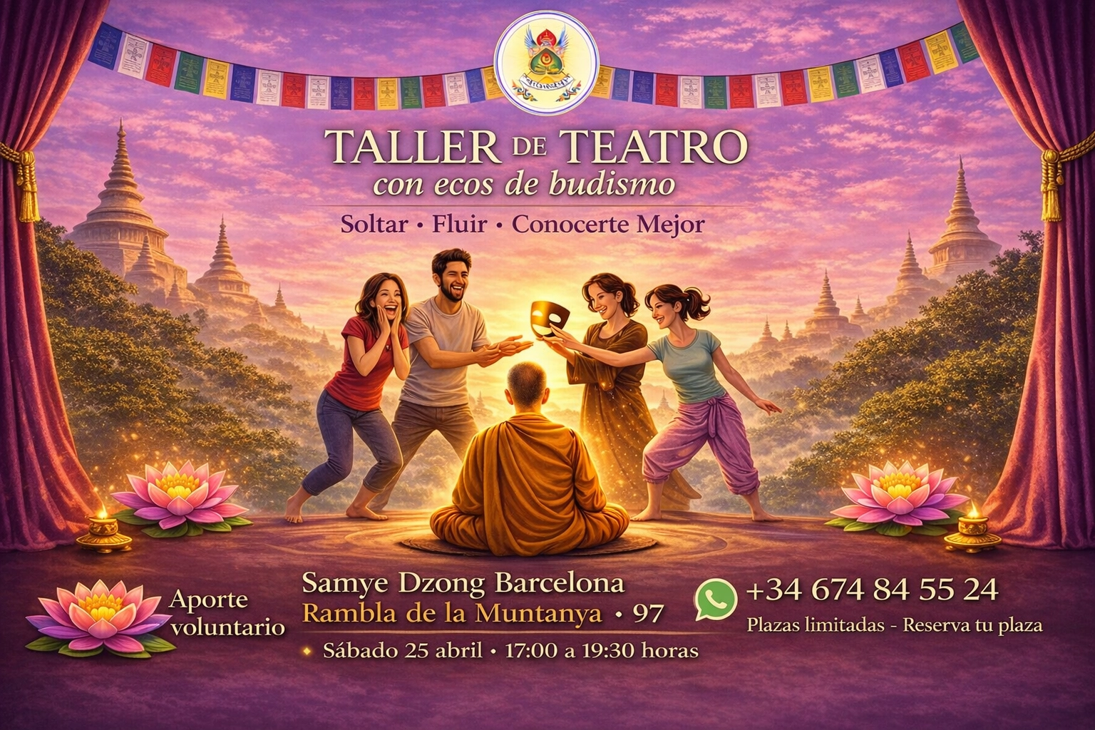 WORKSHOP: Cuerpo, palabra y aliento. "El juego de los 5 elementos".