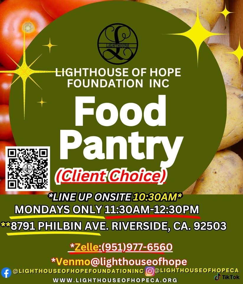 Lighthouse of Hope Foundation โ Free Weekly Food Pantry