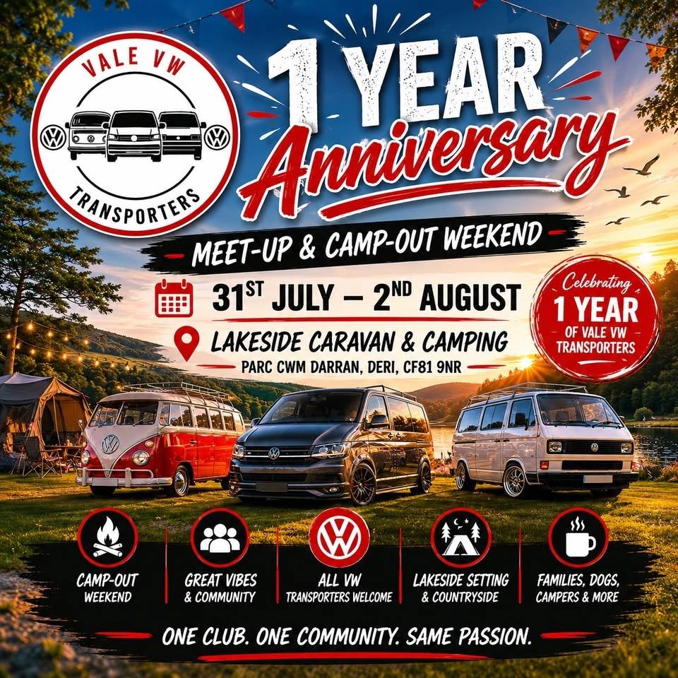 August meet-up, camp out and anniversary