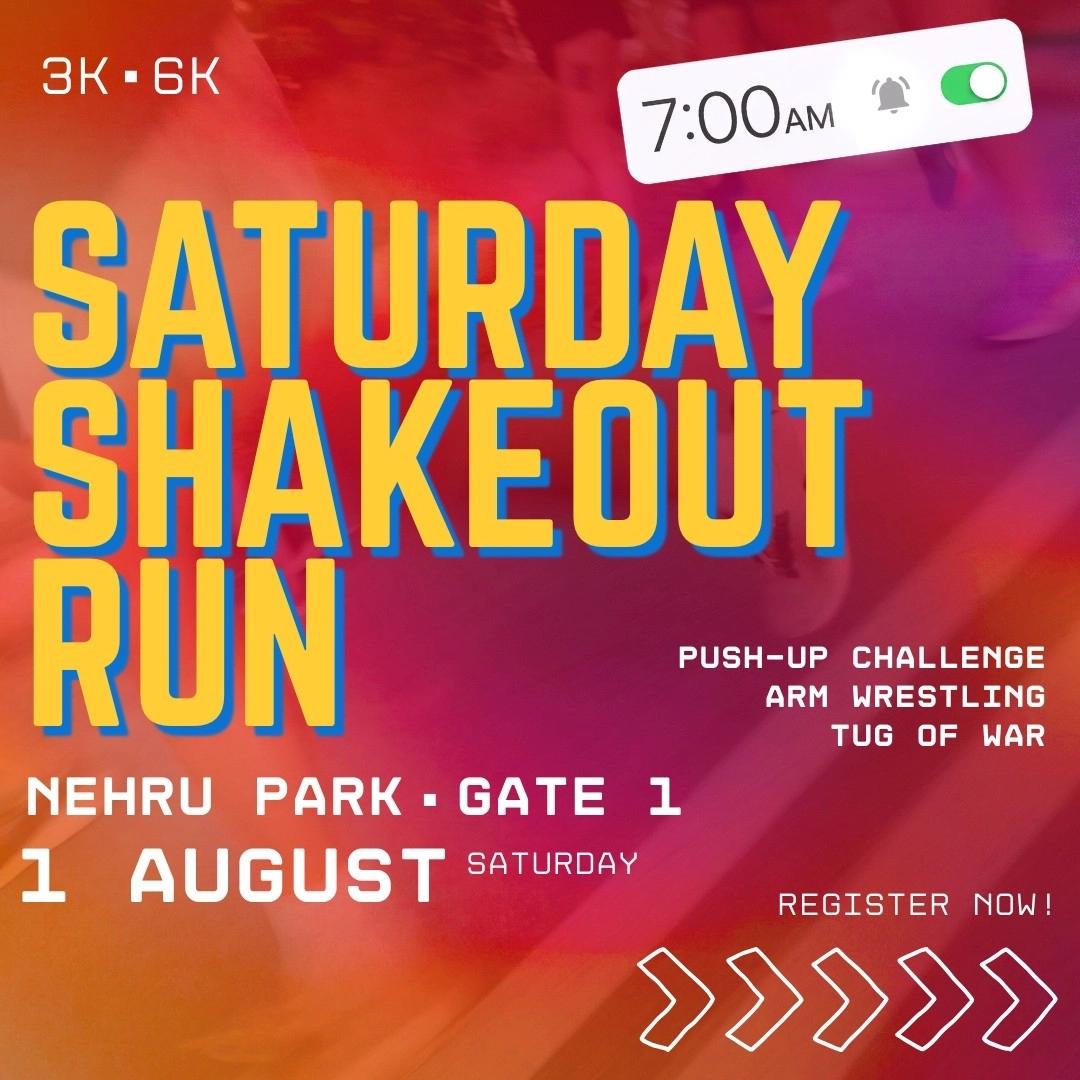 Saturday Shakeout Run - Nehru Park