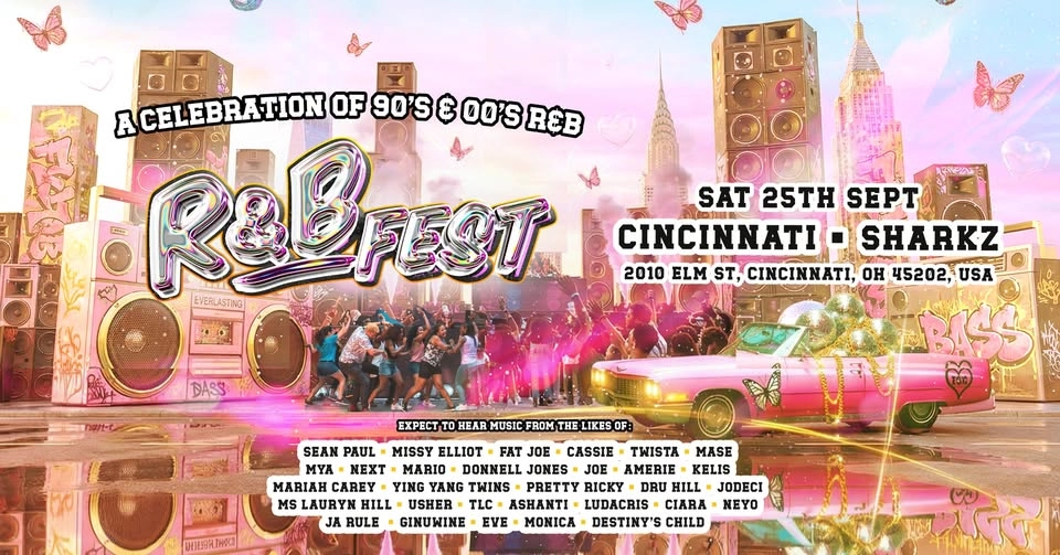 R&B Fest Is Coming To Cincinatti!