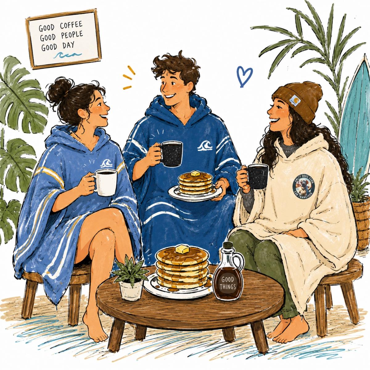 Salty Dogs Post-Plunge Pancakes & Coffee Party
