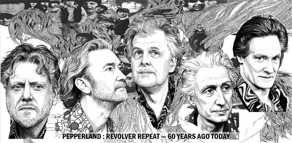 PEPPERLAND ger: REVOLVER REPEAT - It Was 60 Years Ago Today! OBS två kvällar: 4 & 5 september!