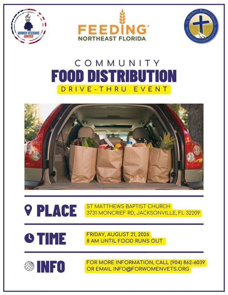 Community Food Distribution August 21