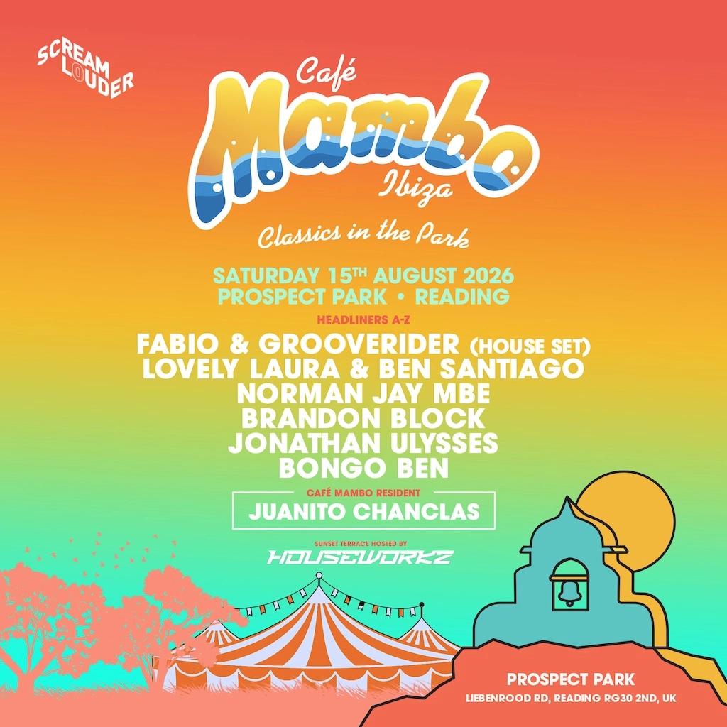 Cafe Mambo Ibiza In The Park Festival Reading