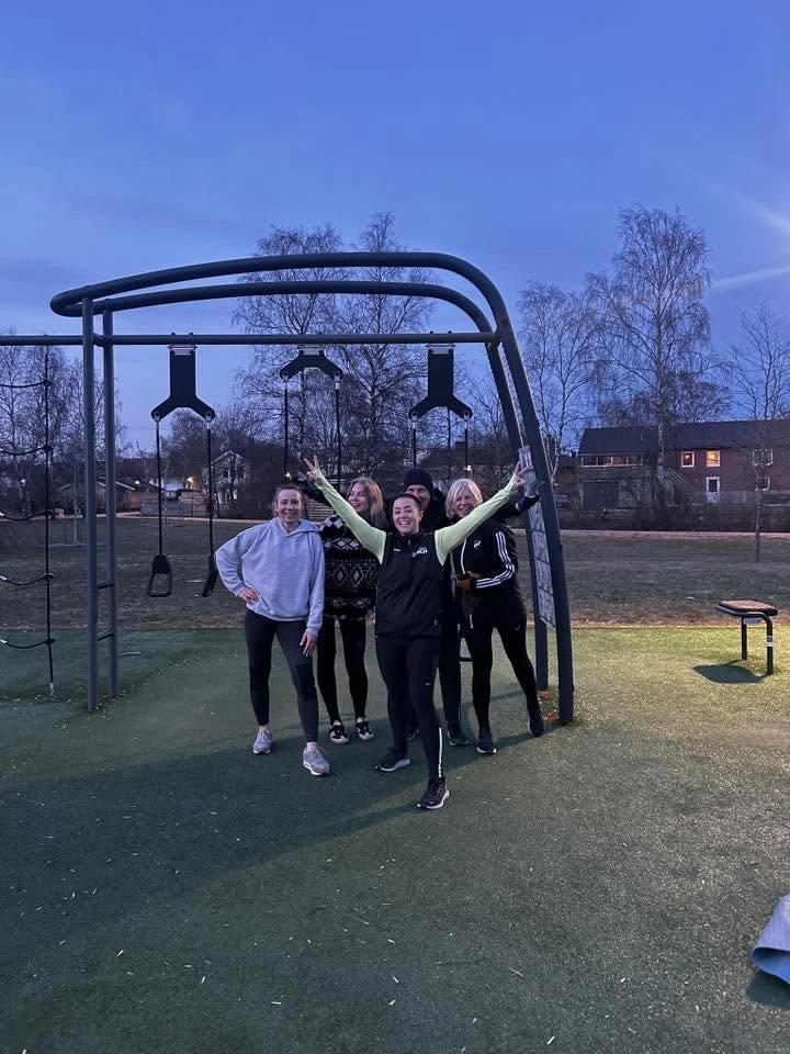 Tisdagsträning i Turingeparken